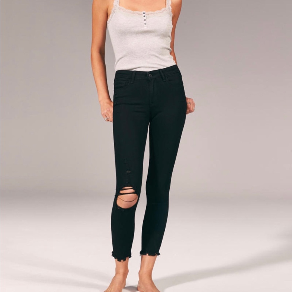 Abercrombie & Fitch Harper Low Rose Ankle